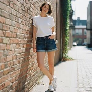 SHORTS JCREW Stretch Jean Shorts 0